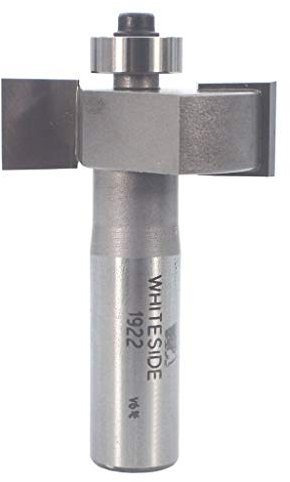 Whiteside Router Bits 1922 Rabbeting Biscuit Verbindung und Slotting Bit mit 1–1/2 groß Durchmesser und 1/2 Schnitttiefe