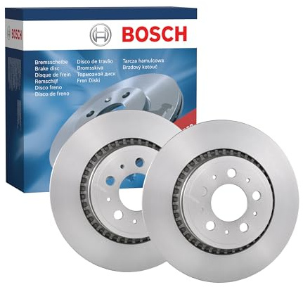 Bosch BD1175 Brake Discs - Rear Axle - ECE-R90 Certified - 1 Set of 2 Discs