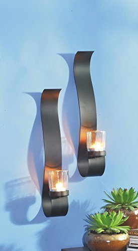2er Set Wandkerzenhalter