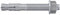 Fischer Tassello Acciaio, Grey, 12/20 GVZ