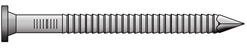 Bär Annular Ring Nail, 6 x 100 mm, Galvanised, Comb, 150 Pieces, 104445169