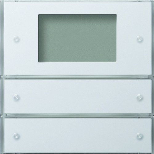 Gira 2042112 Tastsensor 3 Plus 2 Fach Flächenschalter, reinweiß