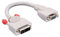 Lindy DVI-A/VGA FM cable, 0.2m 0,2 m VGA (D-Sub) Gris - Adaptadores de cable de vídeo (0.2m, 0,2 m, DVI-A, VGA (D-Sub), Gris, Macho/Hembra)