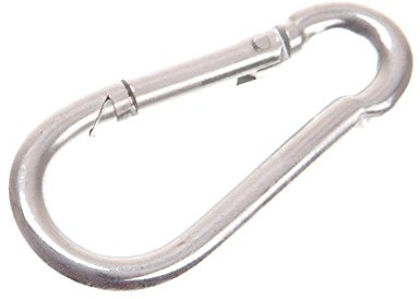 Fire Brigade Snap Hook 6mm Zinc Plated (Pack 4)