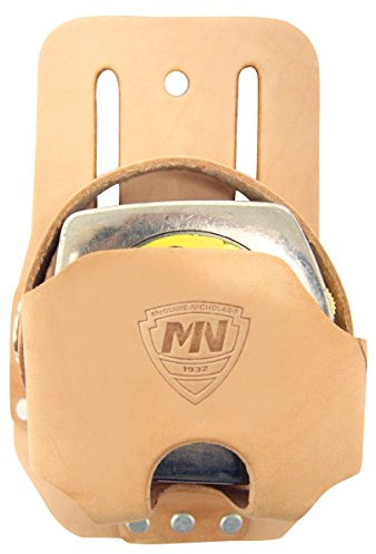 McGuire Nicholas 466 V Maßbandhalter aus braunem Sattelleder