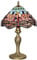 SEARCHLIGHT 47cm DRAGONFLY TIFFANY TABLE LAMP