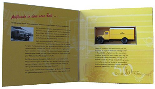 Brekina - Post - Der erste Paketwagen - Magirus Deutz S 3500 - LKW Oldie