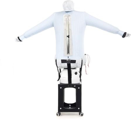 EOLO Stira Camicie SA11 S INOX Asciuga Automatico Stirasciugatore Robot Asciugatrice Manichino Gonfiabile Aria Calda Ferro da Stiro Facile Professionale Made in Italy Garanzia 5 Anni Efficienza A++