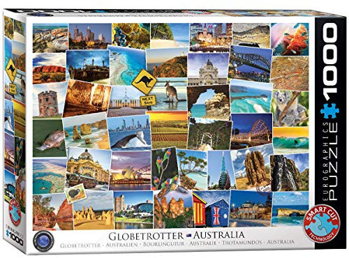 EuroGraphics 1000 Teile - Globetrotter Australien 6000-0753 mehrfarbig