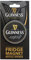 Kühlschrank-Magnet, in Kronkorkenform, mit Kapselheber, Motiv: Guinness