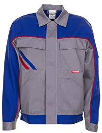 Planam 2313052 Highline Taillenjacke, Zink/Kornblau/Rot, Größe 52