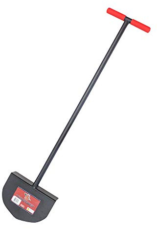 BULLY TOOLS 12-Gauge Manual Lawn Edger, 38 Steel T-Style Grip