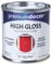 Premium Decor White Gloss Enamel Paint, 1/2-Pt. -PDL1-HP