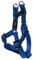 Rogz Reflektierendes Hundegeschirr, verstellbar, für kleine Hunde, passendes Halsband und Leine erhältlich, Nitelife Hundegeschirr für kleine Hunde, 3/8 Small, blau