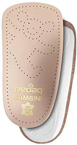 Pedag Bambini Apma Accepted 3/4 Children's Orthotic, Tan Leather, Walker 4.5/5, Tan, Walker 4.5/5 by Pedag