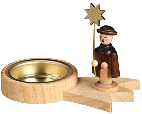 Erzgebirgische Sternschnuppe Kurrende mit Stern - Original Erzgebirge® #0405