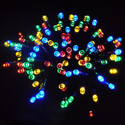 LightsGo Kids Safe Low Voltage Waterproof Outdoor Indoor Christmas Tree LED Fairy Lights Multi-colour 500 LEDs 50 Metres with Extra Long Cable - 8/16H Timer, 8 Modes, Memory