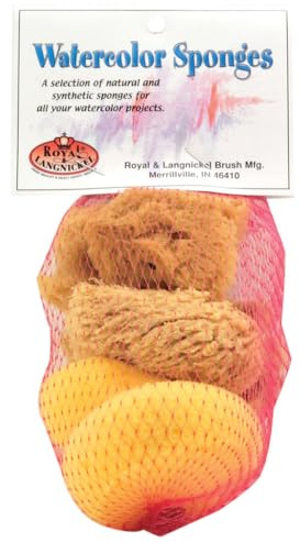 Watercolor Sponges 6/Pkg
