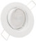 trendlights24 Decora LED Einbaustrahler 230V Weiß rund, 5er Set 1,5W LED Spots GU10 Kaltweiß, Decken Einbauleuchte Deckenspots schwenkbar