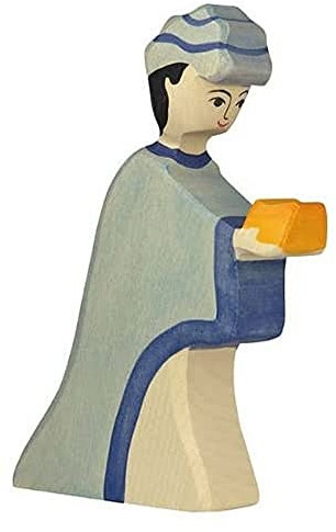 Holztiger Casper, blau, 80282