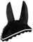 HKM 33879171 Fliegenhaube, M, schwarz/silber