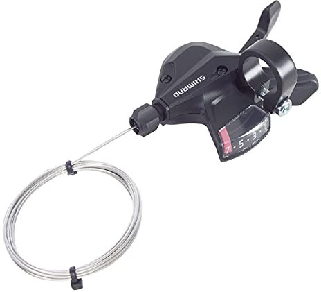 Shimano 5521 -Rapid Fire Manette dérailleur 7 vitesses avec affichage Noir Droit