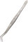 REMOS - Pinzette con impugnatura liscia, curva, lunghezza 16 cm