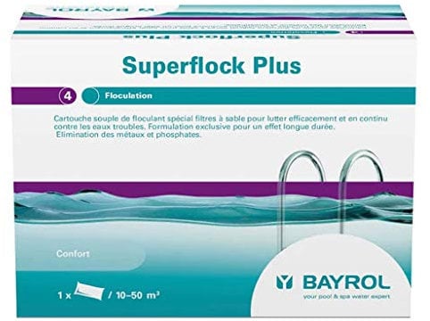 Bayrol Superflock Plus Flockungsmittel für Sandfilteranlage, 1 kg