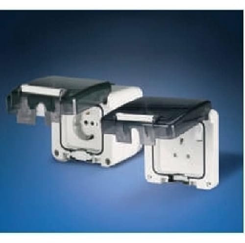 Scame Leder Schienbein und – Basis Wandtattoo Protecta P30 IP66 M95 16 A 250 V Wechselstrom