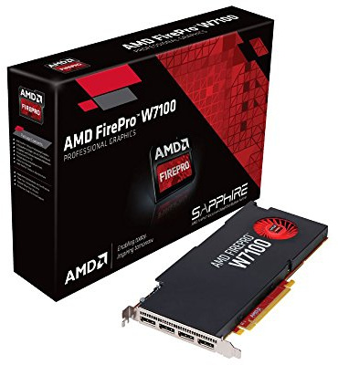 Sapphire - AMD FirePro W7100 - Carte Graphique - FirePro W7100-8 Go GDDR5 - PCI Express 3.0 x16-4 x DisplayPort - pour la Vente au détail