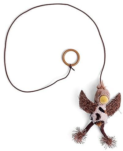 Petface Catkins Bird Cat Finger Teaser (Pack of 1) | Filled with Catnip, Interactive Toy for Active Cats & Kittens, Engages Natural Instincts, Durable for Long-Lasting Fun