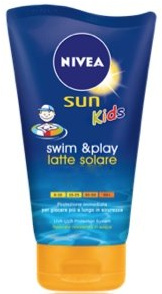 Sun Kids Swim & Play Sonnenmilch Kinder SPF 30 Hoher Schutz 150 ml