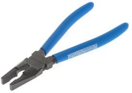 GEDORE Kombizange zum Schneiden/Halten/Drehen, lange Schneiden, Antirutsch-Griff, DE-Modell, Länge 200 mm, 8210-200 TL