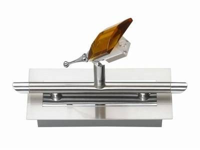 Dapo 12V Halogenstrahler verstellbar mit Echtkristall-Aufsätzen Sakura Spotlampe 1 flammig