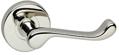 URFIC VB411L Ashworth Pol Nickel Lever On Rose (100), Multi-Colour