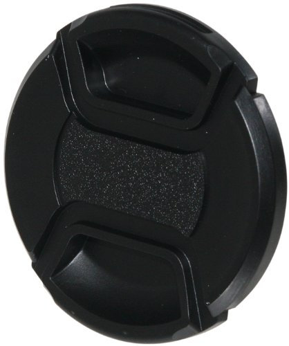 AGFA Snap On Lens Cap Double Action Spring, schwarz, 55mm