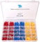 H&S Crimp Connectors 520pcs Electrical Connectors Assorted Insulated Crimp Terminals Kit Pack Spade Bullet Butt Fork Wire Connectors