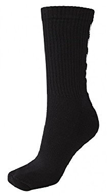 hummel Fundamental Multisport Erwachsene Schnelltrocknende Socken 3er Pack Gr, Schwarz (2001), 41-44