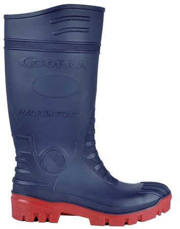 Cofra 00300-016.W44 - Stivali di sicurezza TYPHOON BLUE/RED S5 SRC, taglia 44