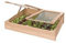 Gartenwelt Riegelsberger Serre de jardin en bois de mélèze 119 x 80 x 21/30 cm
