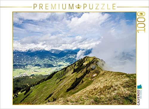 CALVENDO Puzzle Kanzelwand Bergstation | 1000 Teile Lege-Größe 64 x 48 cm Foto-Puzzle für glückliche Stunden