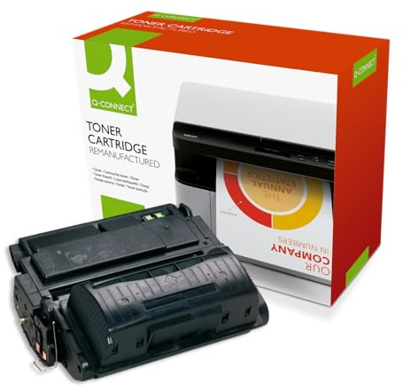 Q-Connect Compatible Toner for HP Q5942X Toner Cartridge, Black