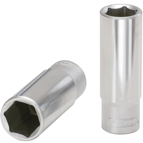 KS Tools 917.3847 3/8 CLASSIC Sechskant-Stecknuss, lang, 5/8''
