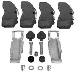 Trucktec Automotive 01.35.211 Bremsbelagsatz, Scheibenbremse - (4-teilig)
