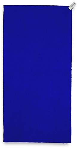 Lumaland Mikrofaser Reisehandtuch Extra leicht und kompakt Größen Dunkelblau 40x80cm