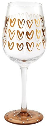 Auf Sie Wein Glas – Herz zu Herzen Konfetti (Emma Kate)