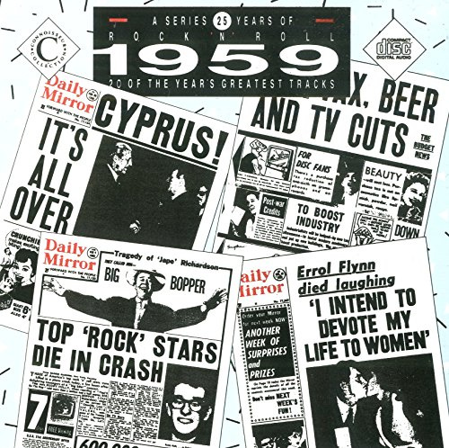 1959:Everly Brothers, Rick Nelson, Adam Faith, Johnny Kidd & Pirates, Cliff Richard..