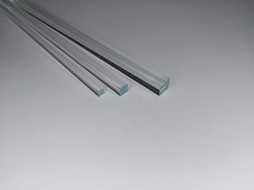 Acrylglas XT Vierkant Stab 30 x 30 glasklar, poliert, Lang 500 mm alt-intech®