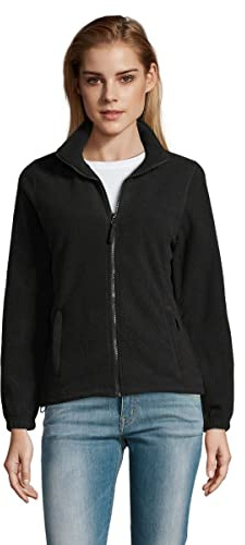 SOL´S - Womens Fleecejacket North XL,Black