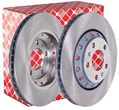 febi bilstein 36238 Brake Disc Set (2 Brake Disc) rear, internally ventilated, No. of Holes 5